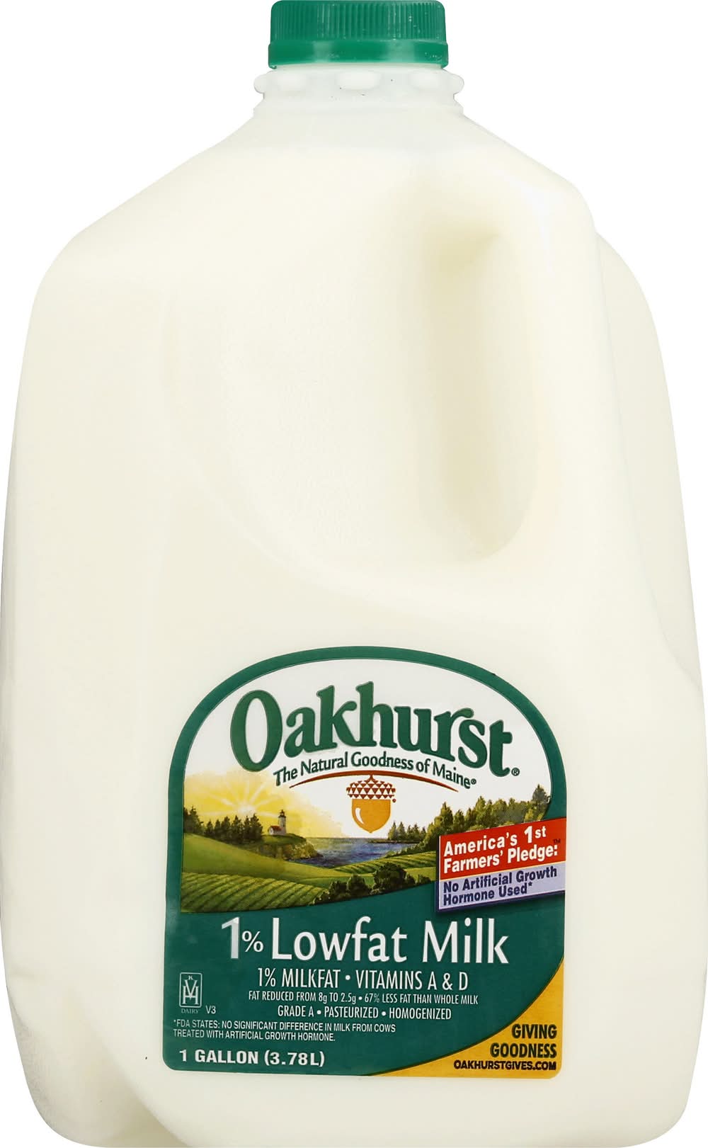 Oakhurst 1% Lowfat Vitamins a & D Milk (1 gal)
