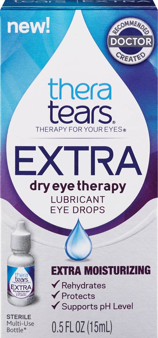 TheraTears Extra Lubricant Eye Drops, 0.5 OZ