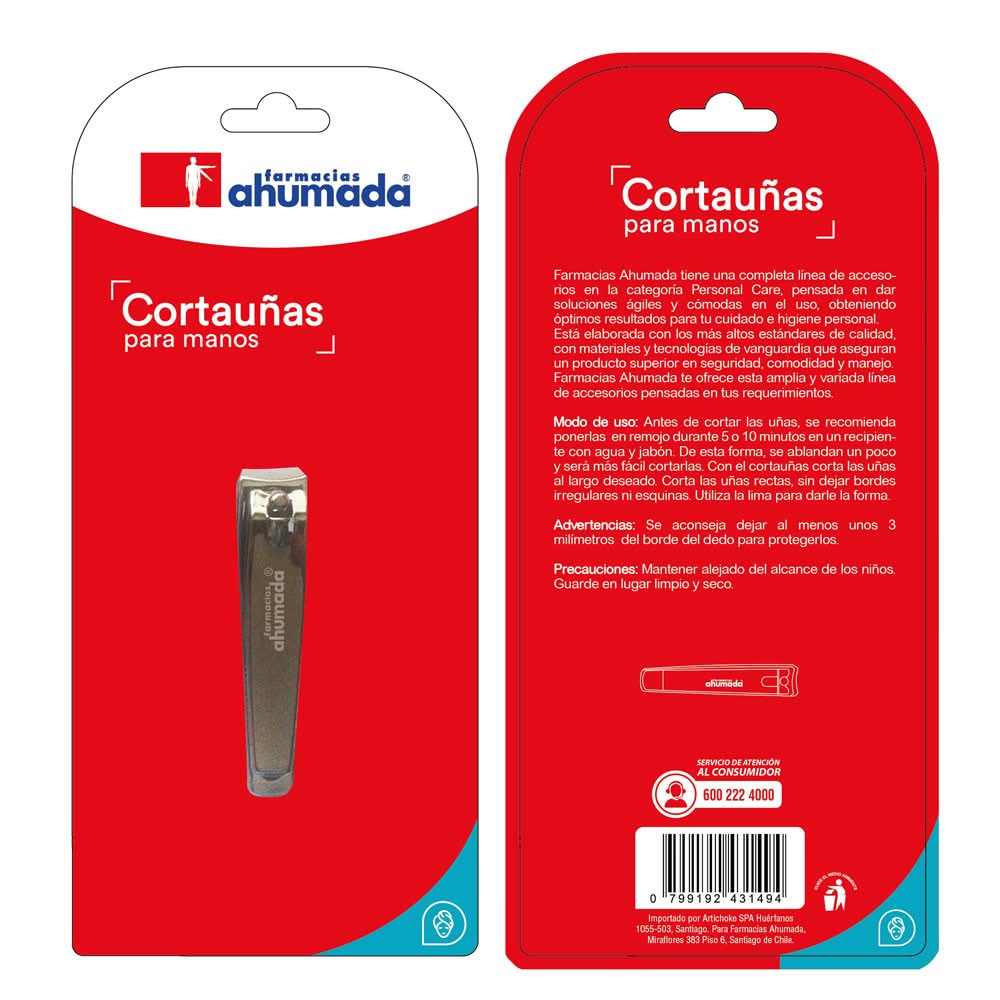 Cortauña Mano Farmacias Ahumada 1Un