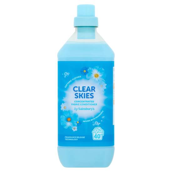 Sainsbury's Fabric Conditioner Clear Skies 40 Washes