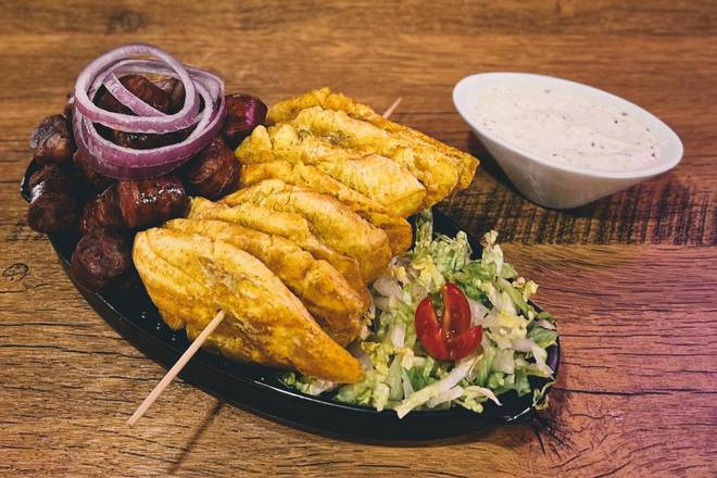 Longaniza con Tostones