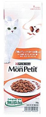 ネスレ モンプチプチパックかつお節入り 50g