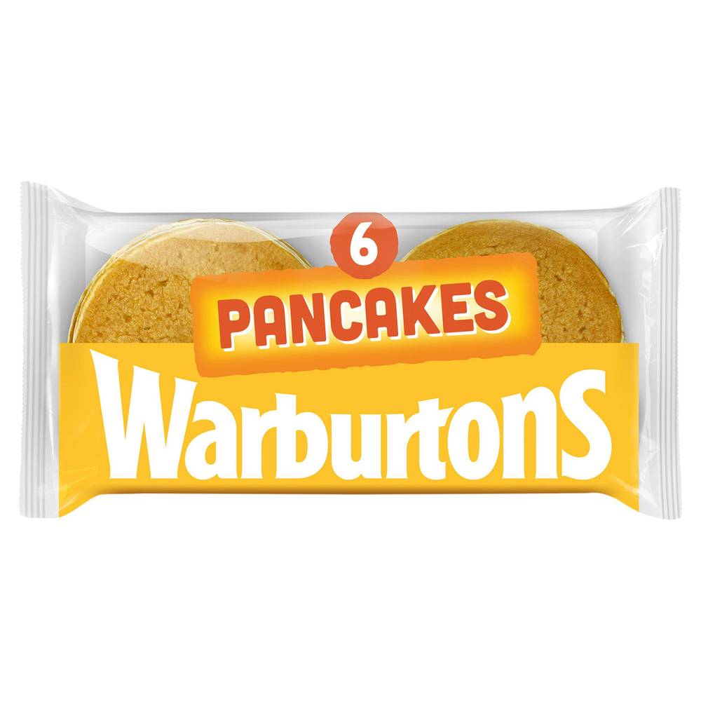 Warburtons Pancakes x6