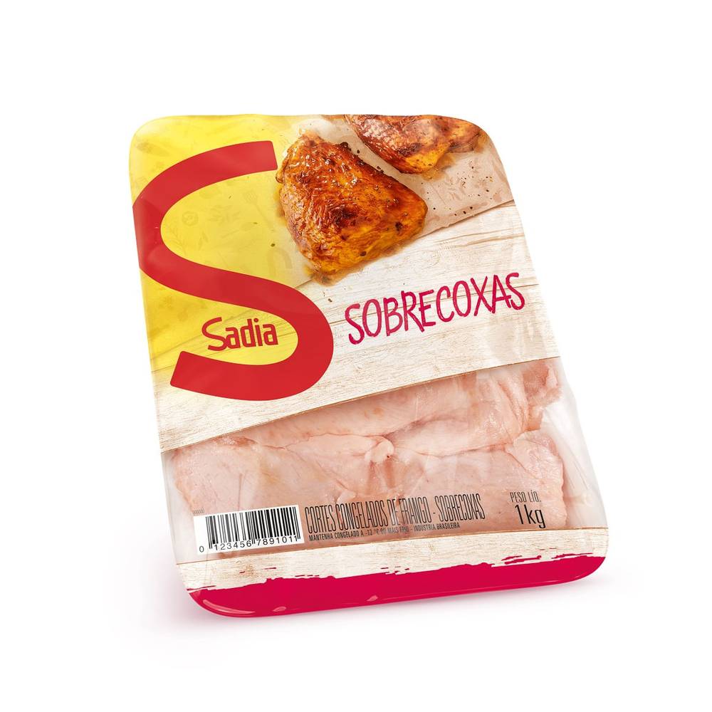 Sadia sobrecoxas de frango congeladas (1 kg)