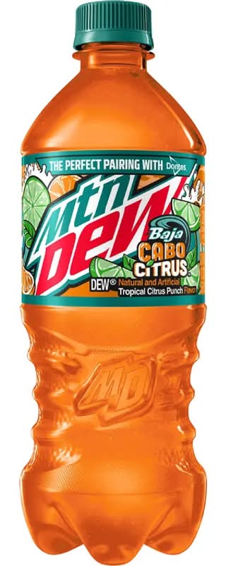 Mountain Dew Baja Cabo Citrus Tropical Citrus Punch