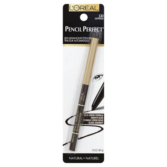 L'oréal 130 Espresso Pencil Perfect Self Advancing Eye Liner