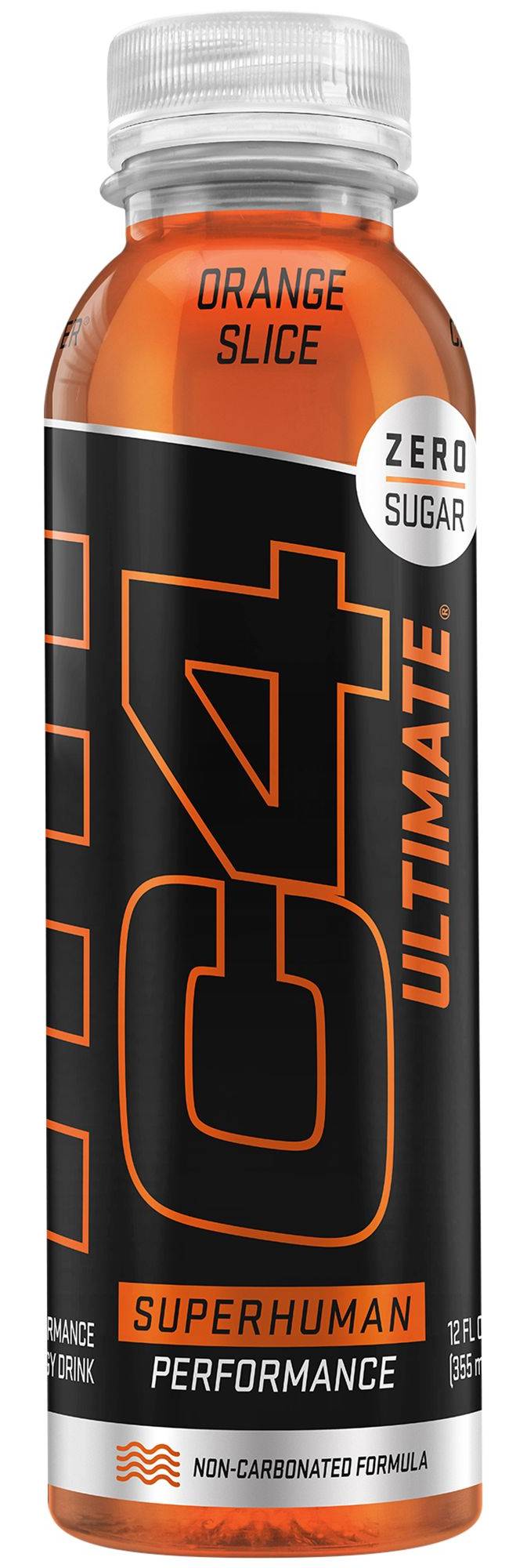 Cellucor C4 Ultimate on the Go Pre Workout Energy Drink, Orange Slice (12 fl oz, 12 ct)
