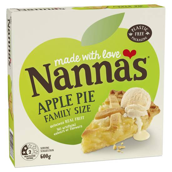 Nanna's Frozen Apple Pie