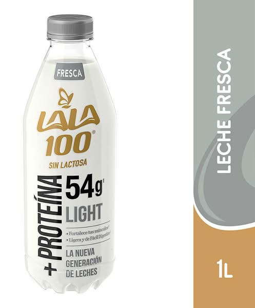 Lala 100 · Leche fresca sin lactosa light +proteína (1 L)