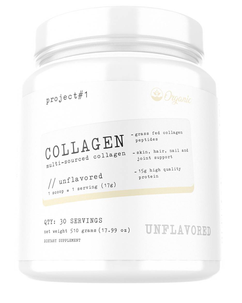 Collagen - Unflavored - 17.99 oz. (30 Servings) (1 Unit(s))