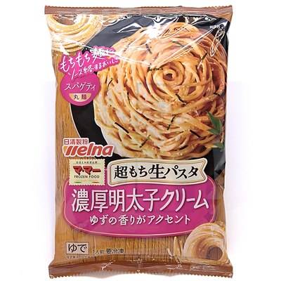 日清製粉ウェルナ　マ・マー　超もち生パスタ　濃厚明太子クリーム　１人前