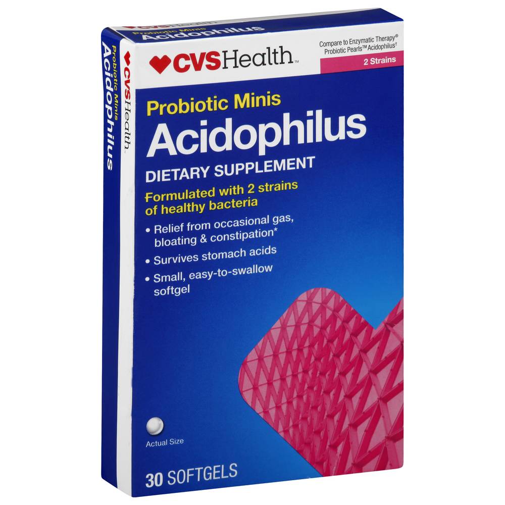 CVS Pharmacy Probiotic Acidophilus Minis Softgels