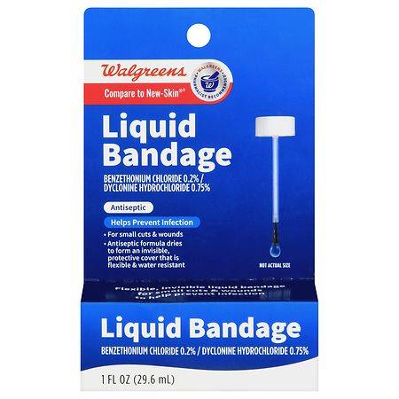 Walgreens Liquid Bandage Antiseptic