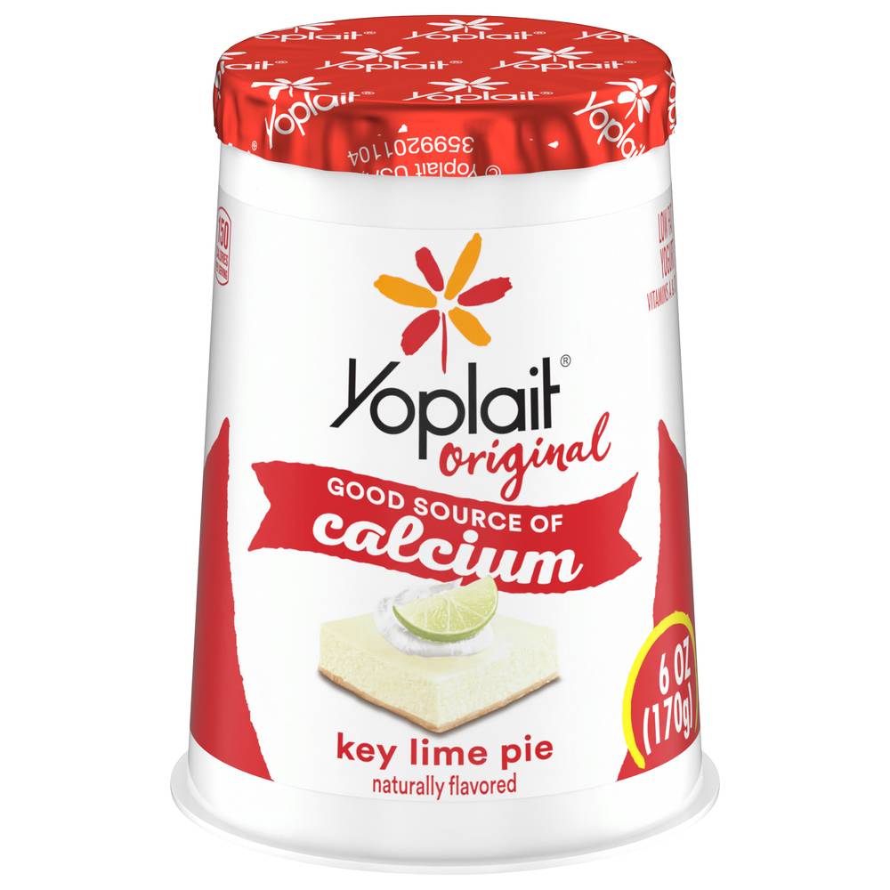 Yoplait Original Calcium Low Fat Key Lime Pie Yogurt