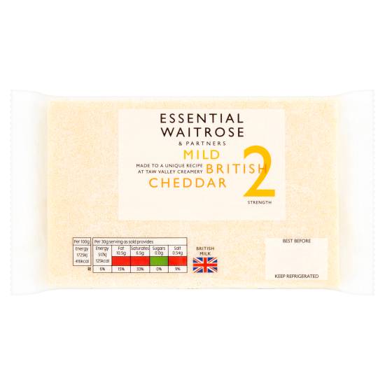 Waitrose Essential Mild British Cheddar