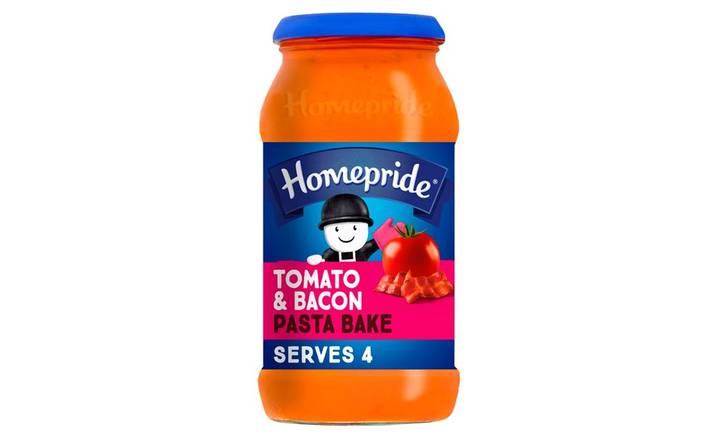 Homepride Pasta Bake Sauce Tomato & Bacon 485g (396405)