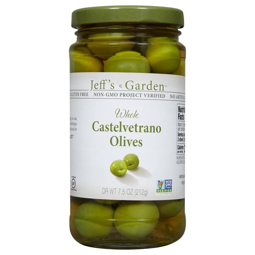 Jeff's Garden Whole Castelvetrano Olives