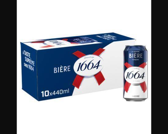 Kronenbourg 1664 Biere Beer Lager 10x440ml Cans
