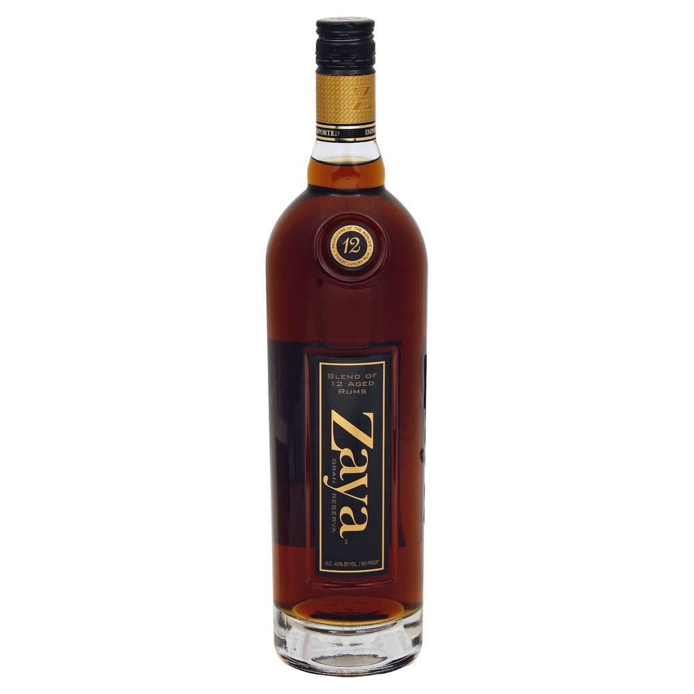 Zaya Gran Reserva Blend Of 12 Aged Luxury Rum (750 ml)