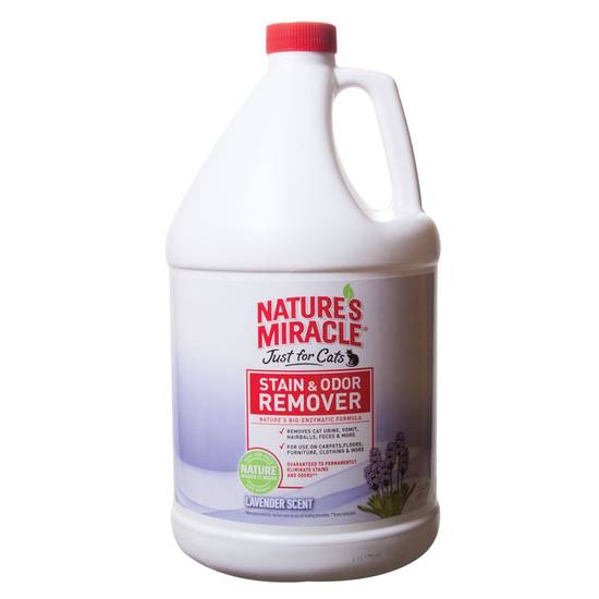 Nature's Miracle® Just For Cats Lavender Stain & Odor Remover (Size: 1 Gal)