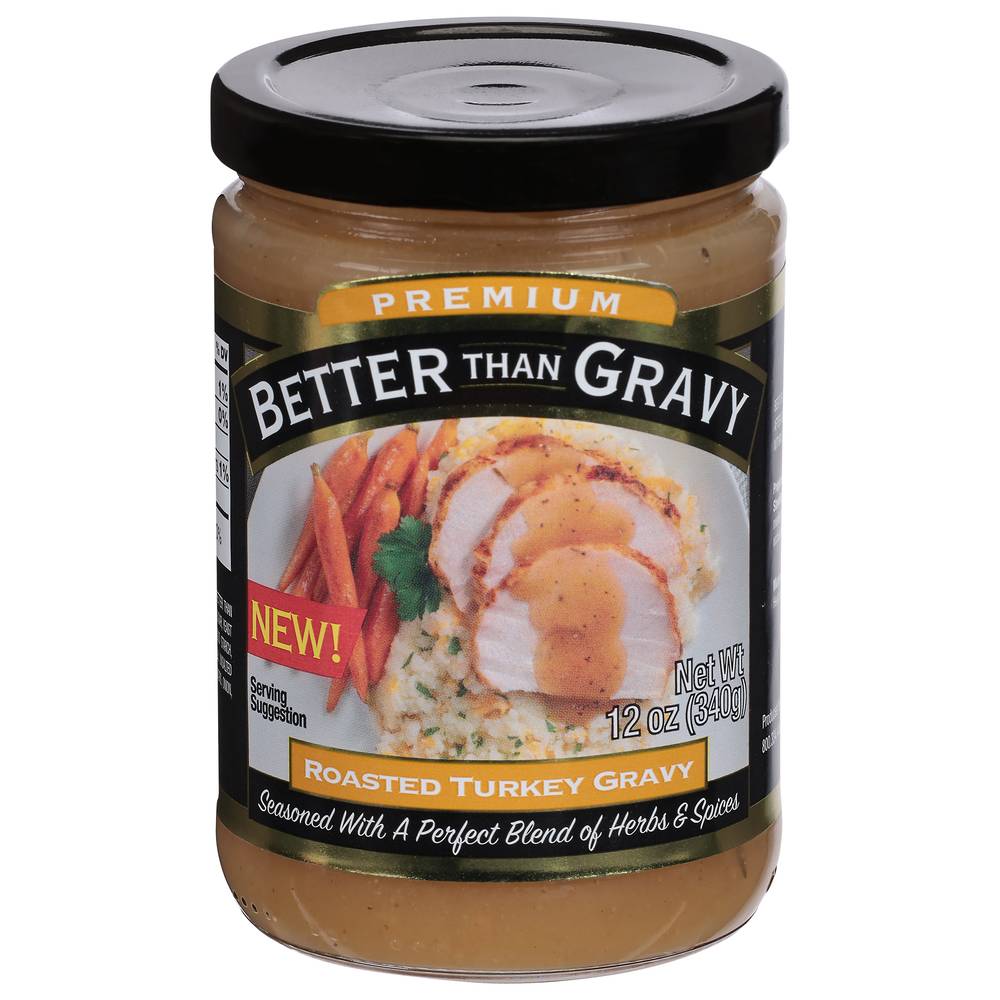 Better Than Gravy Premium Roasted Turkey Gravy (12 oz)