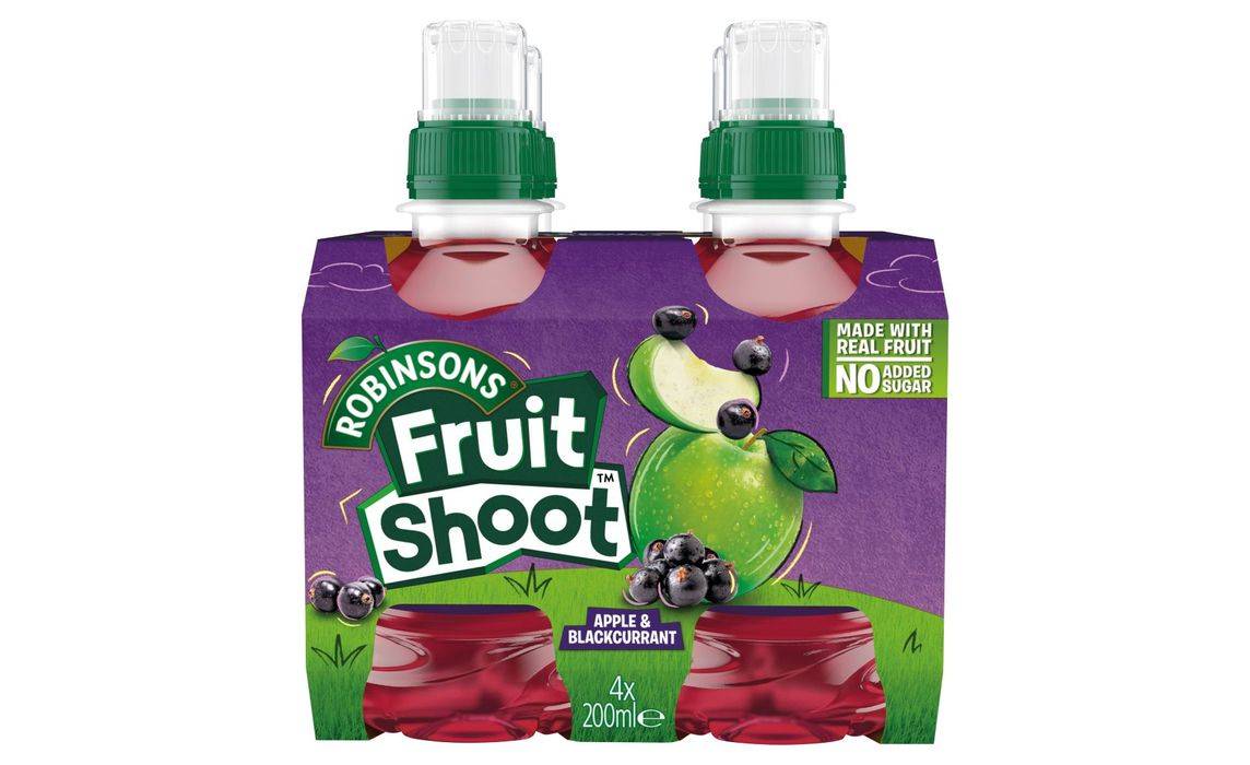 Fruit Shoot Apple & Blackcurrant 4 x 200ml (105313)