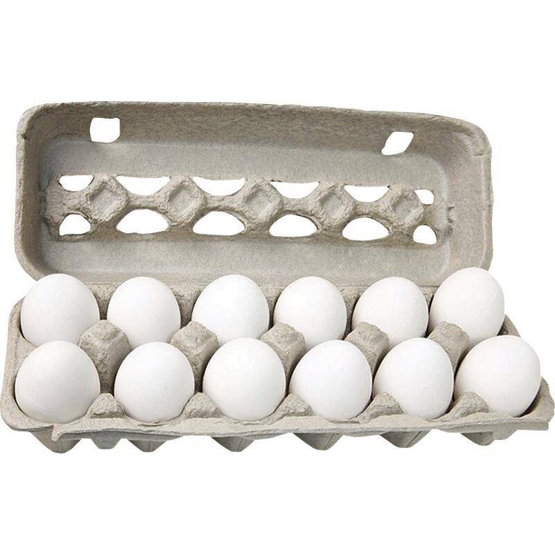 Ovos brancos grandes (12 unidades)