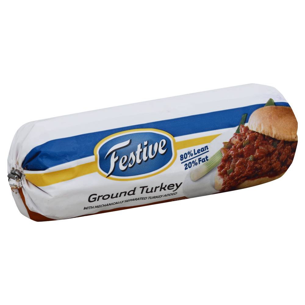 Festive Ground Turkey (16 oz)