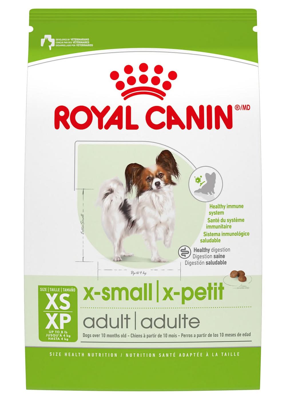 Royal Canin Size Health Nutrition X-Small Adult Dog Food, 2.5 lb