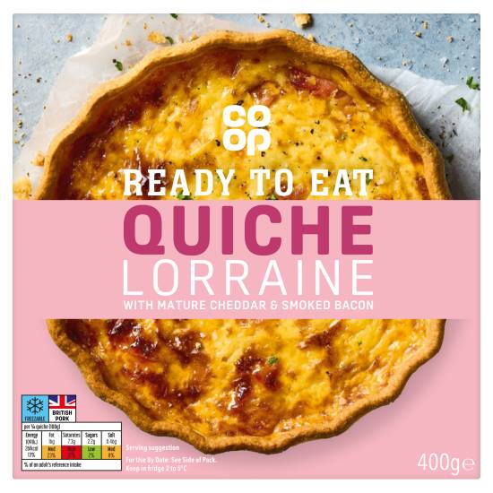 Co-op Quiche Lorraine (400g)