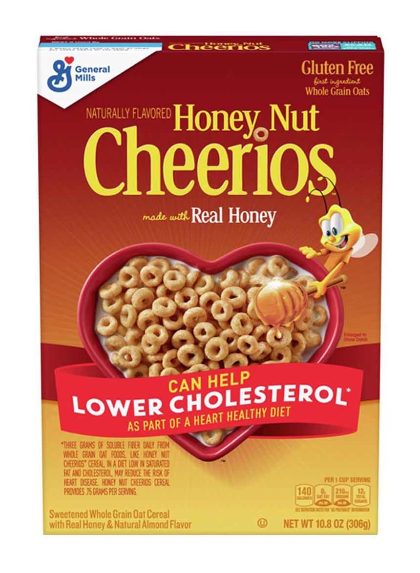 General Mills Honey Nut Cheerios Breakfast Cereal 10.8 Oz