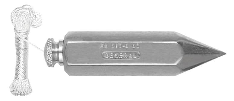 General 12 Oz Steel Plumb Bob 4.5 In. L 1 Pc