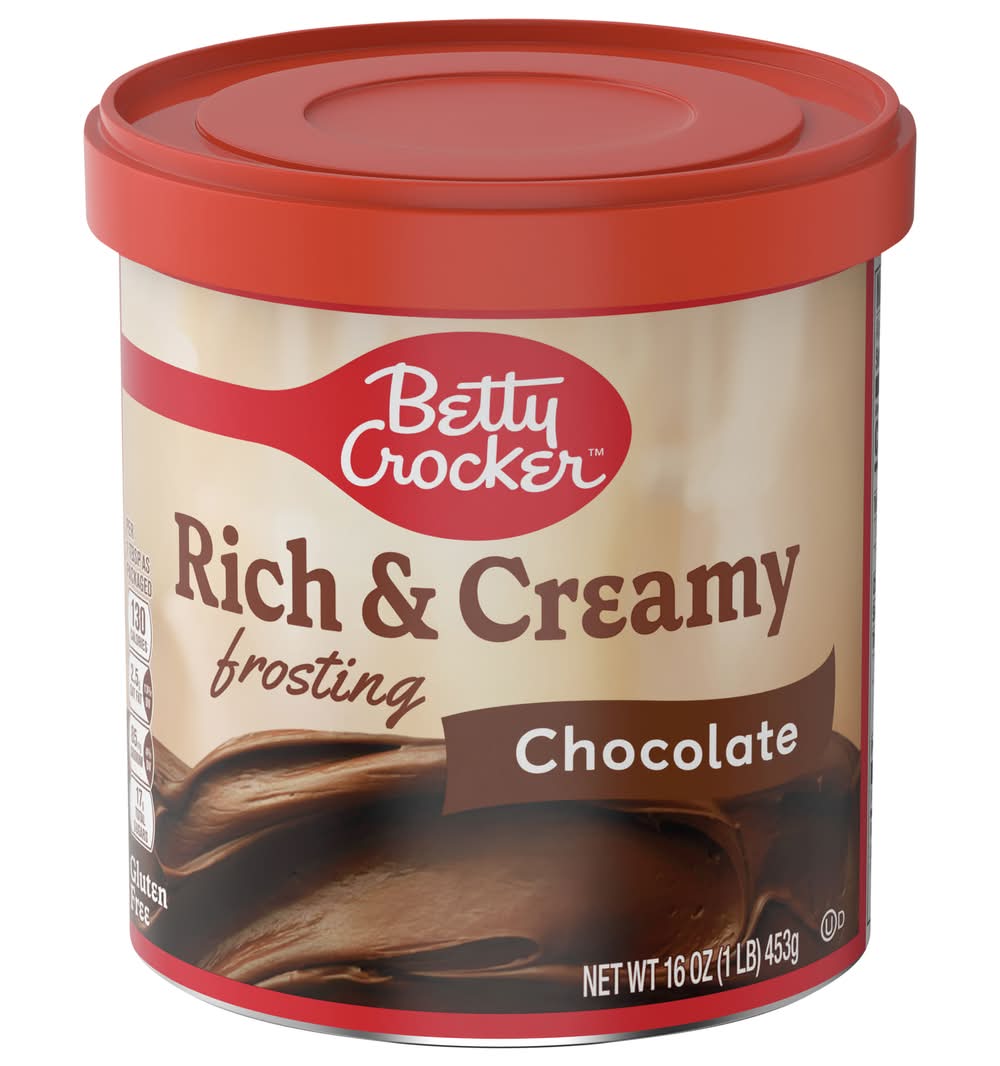 Betty Crocker Gluten Free Rich & Creamy Chocolate Frosting (16 oz)