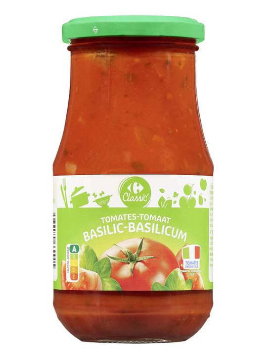 Carrefour Classic' - Sauce tomates basilic