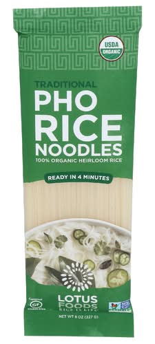 Lotus Foods Organic Traditional Pho Rice Noodles