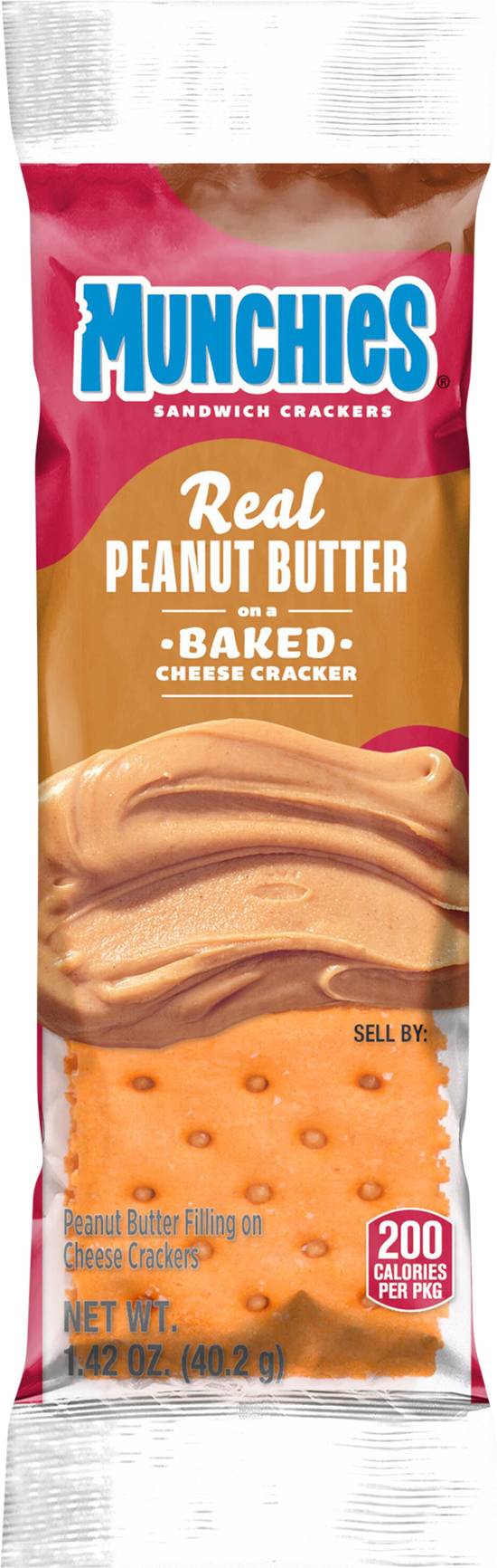 Munchies Peanut Butter Filling Sandwich Crackers (cheese)