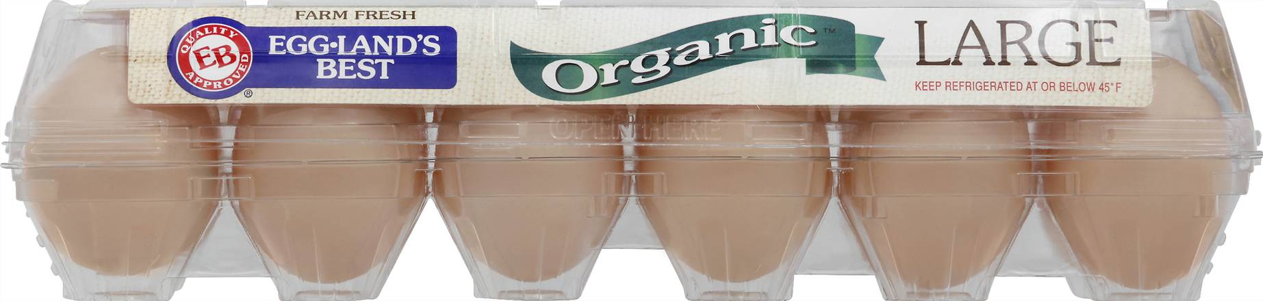 Eggland's Best Organic Large Brown Eggs ( 12 ct )