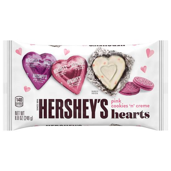 Hershey's Pink Cookies 'N' Cream Hearts