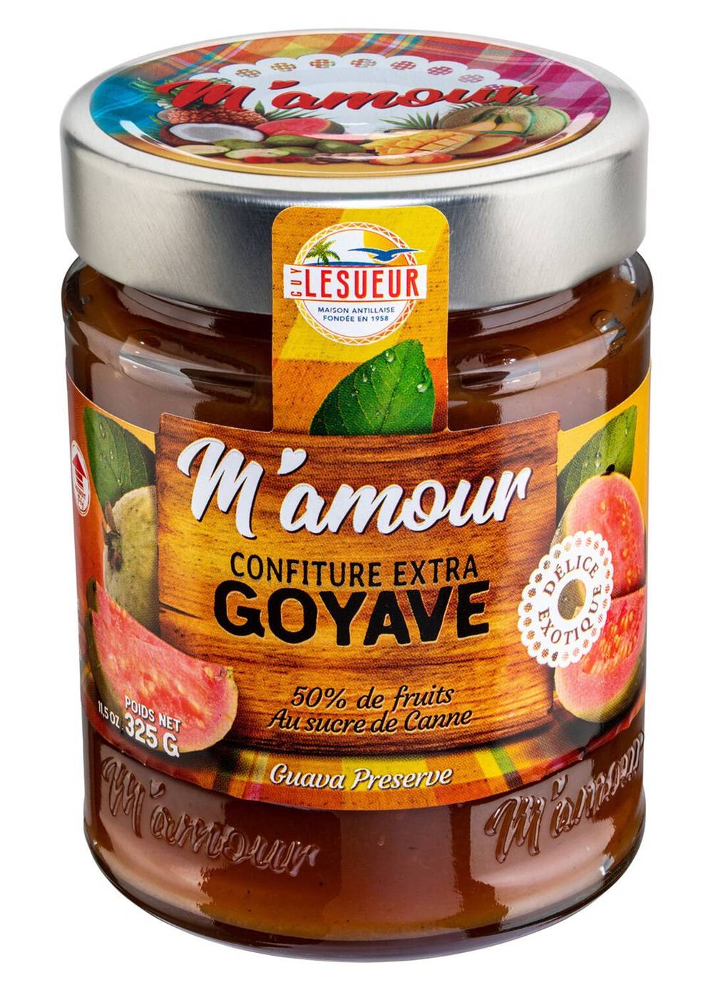 M'amour - Confiture extra goyave (325g)