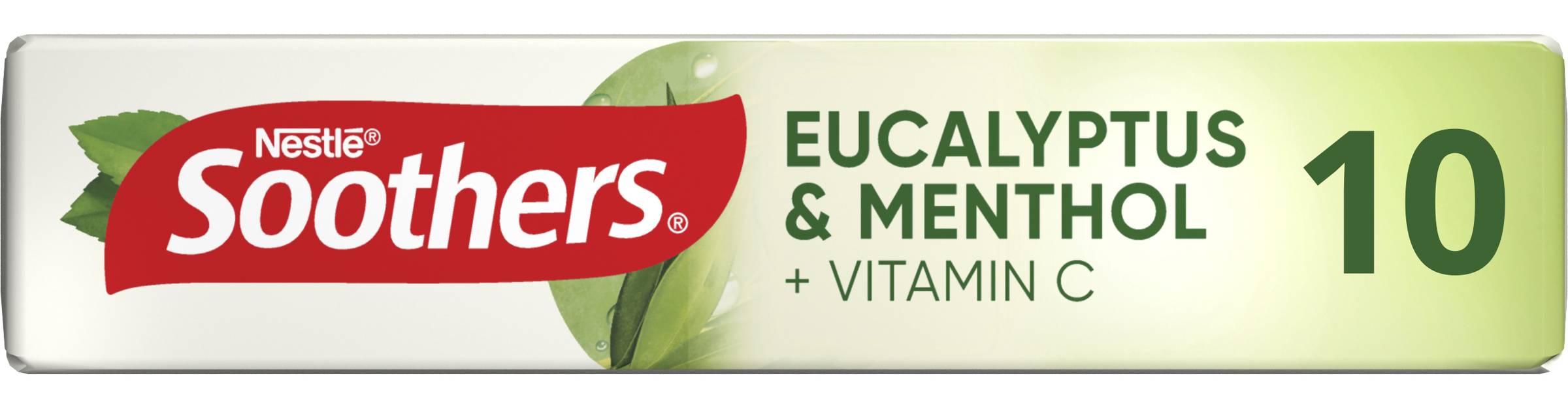 Soothers Eucalyptus & Menthol Sore Throat Lozenges, Eucalyptus-Menthol (40g, 10 pack)