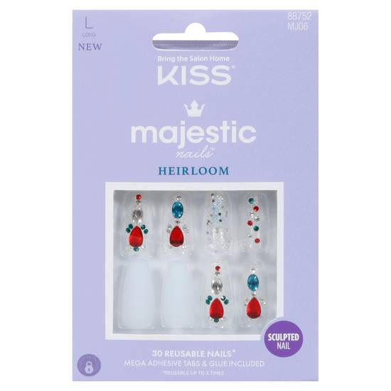 Kiss Majestic Fake Nails High-End Manicure