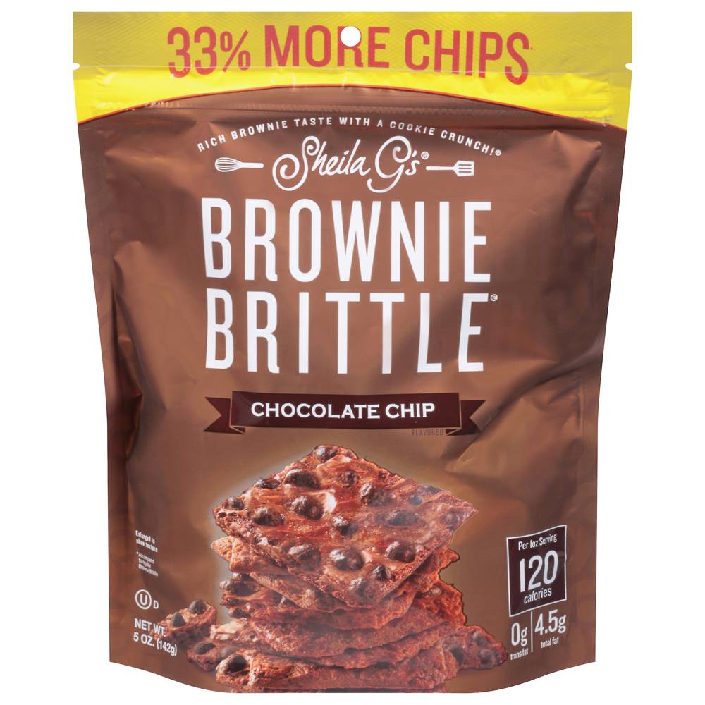 Sheila G's Chocolate Chip Brownie Brittle