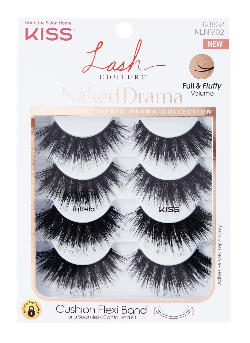 KISS Lash Couture Naked Drama Ruffle Lash (1.6 oz, 4 ct)