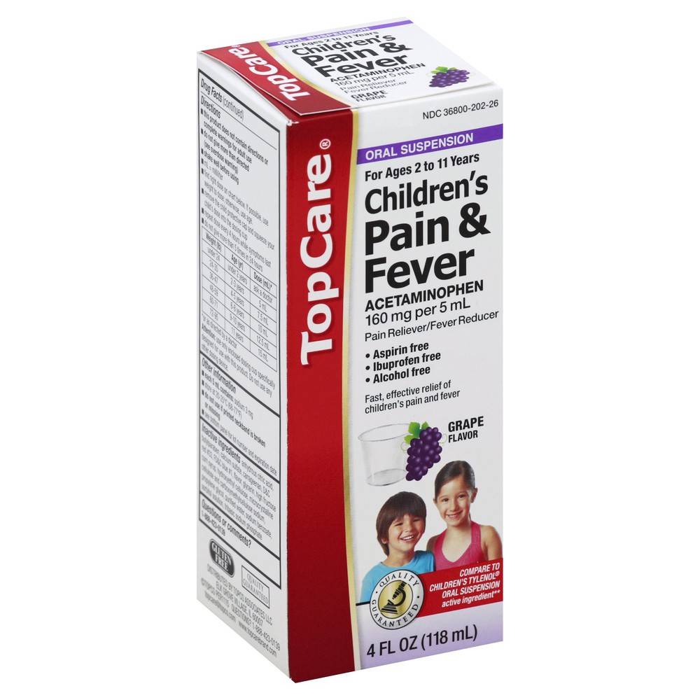 TopCare Children's Pain & Fever Oral Suspension