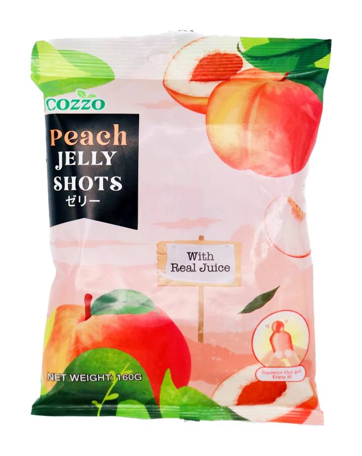 COZZO Peach Jelly Shots (160g)
