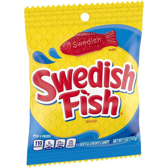 Swedish Fish Red Fish Soft & Chewy Candy