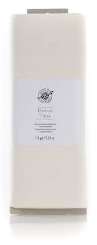 Loops & Threads Canvas Fabric Bundle, 109.22 cm, Muslin White