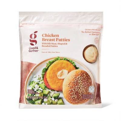 Good & Gather Frozen Breaded Chicken Patties