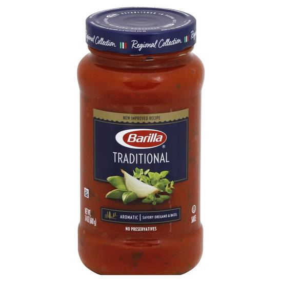 Barilla Traditional Savory Oregano & Basil Pasta Sauce
