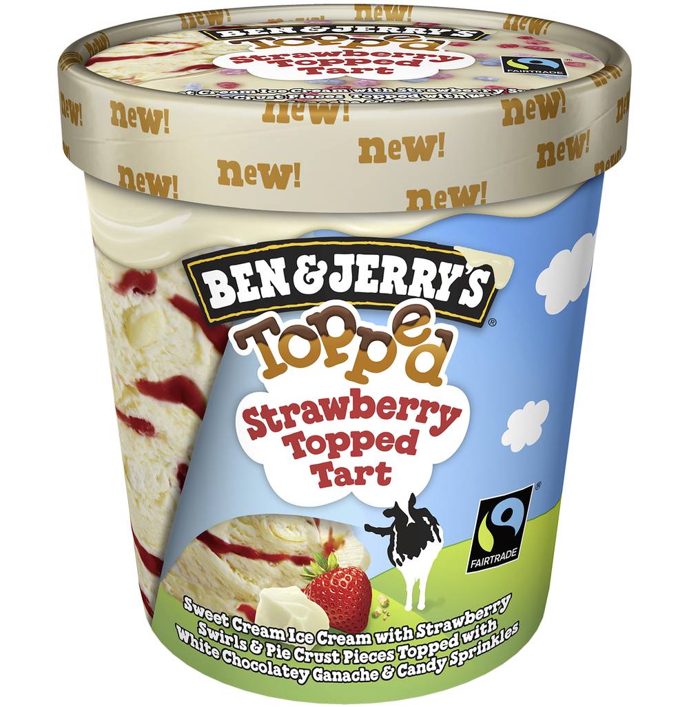 Ben & Jerry's Strawberry Topped Tart Ice Cream (15.2 fl oz)